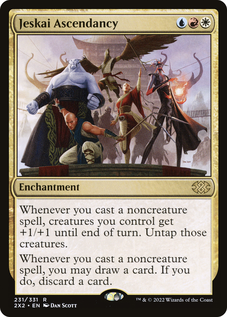 Jeskai Ascendancy (231) Foil - Double Masters 2022