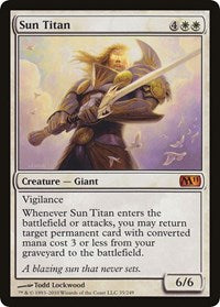 Sun Titan (M11) [Oversize Cards] | Silver Goblin