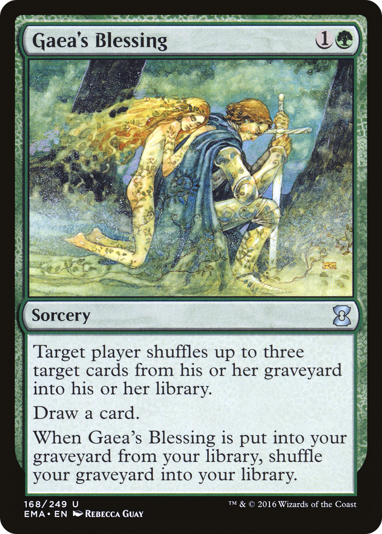 Gaea's Blessing (168) Foil - Eternal Masters