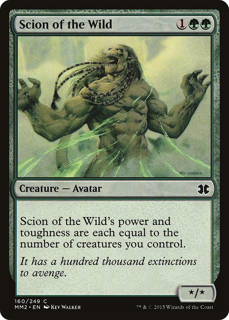 Scion of the Wild (160) - Modern Masters 2015
