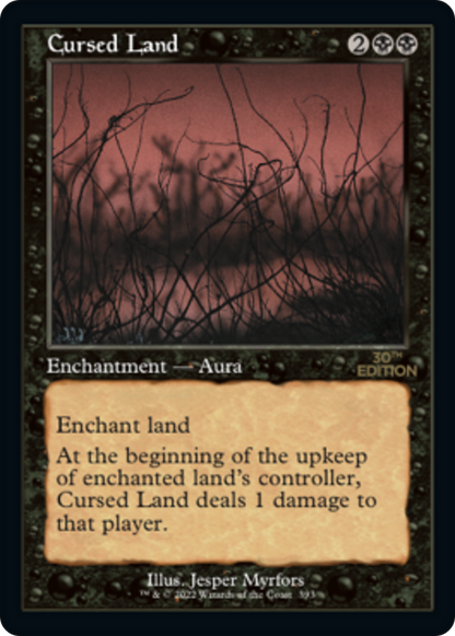 Cursed Land (Retro) (393) - 30th Anniversary Edition