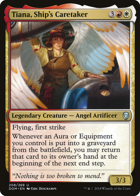 Tiana, Ship's Caretaker [Dominaria] Foil