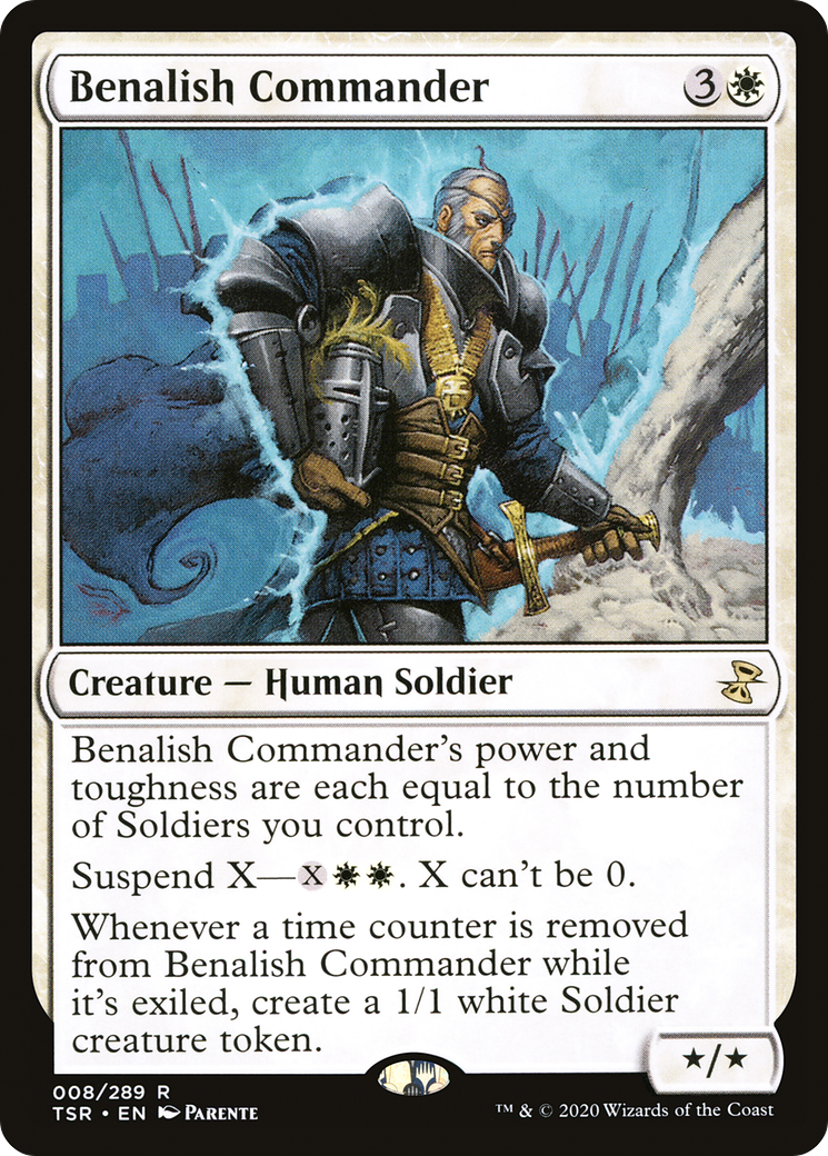 Benalish Commander (008) Foil - Time Spiral Remastered
