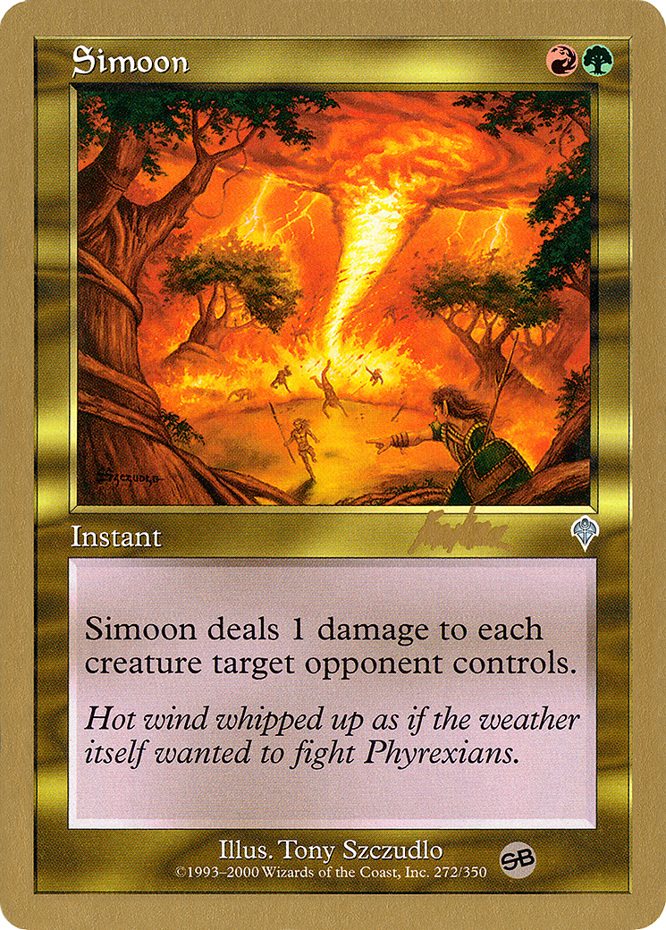 Simoon - 2002 Brian Kibler (INV) (SB) (Retro) - World Championship Decks 2002