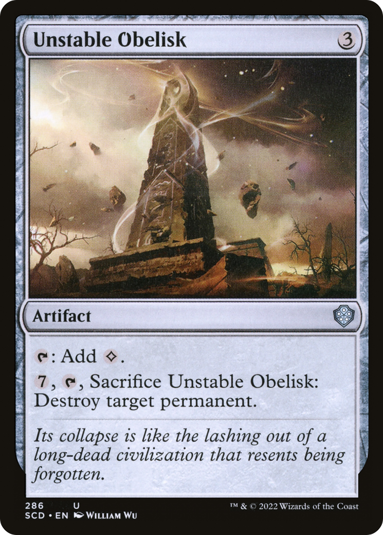 Unstable Obelisk (286) - Starter Commander Decks