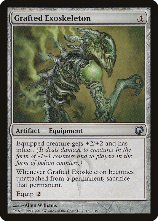 Grafted Exoskeleton (162) - Scars of Mirrodin