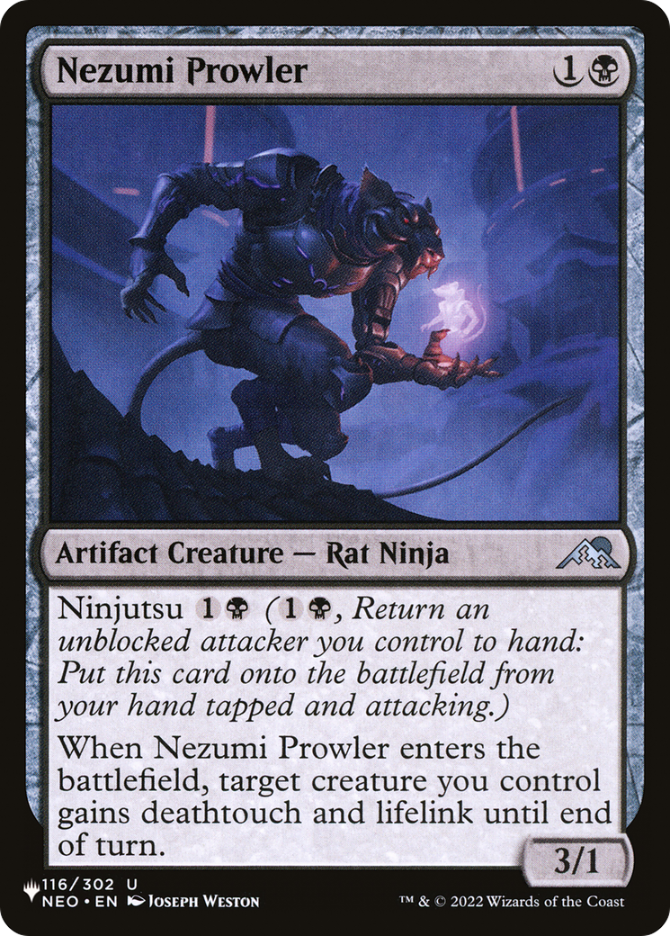 Nezumi Prowler [The List Reprints] | Silver Goblin