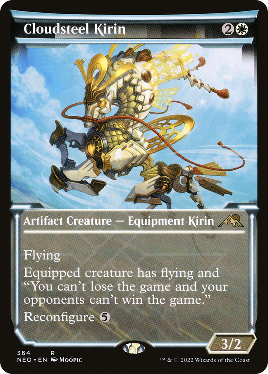 Cloudsteel Kirin (Showcase) (364) - Kamigawa: Neon Dynasty