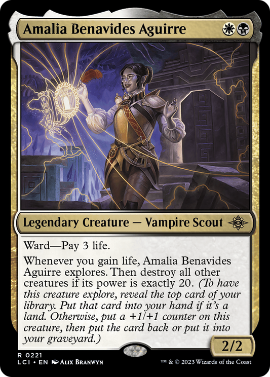 Amalia Benavides Aguirre (221) Foil - The Lost Caverns of Ixalan
