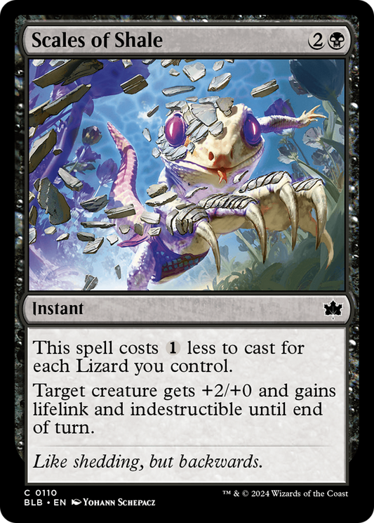 Scales of Shale [Bloomburrow] Foil