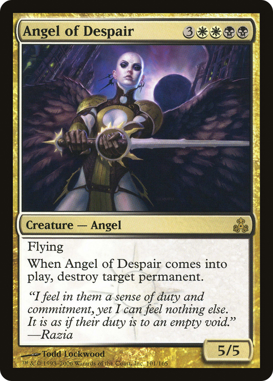 Angel of Despair (101) Foil - Guildpact