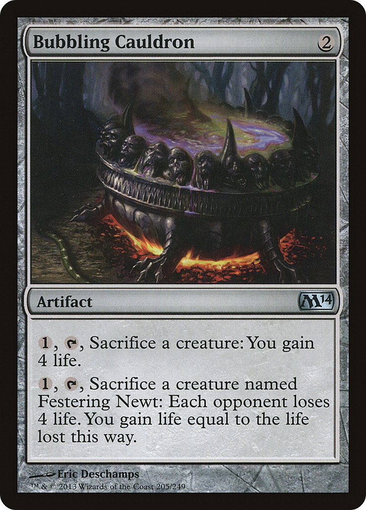 Bubbling Cauldron (205) Foil - Magic 2014