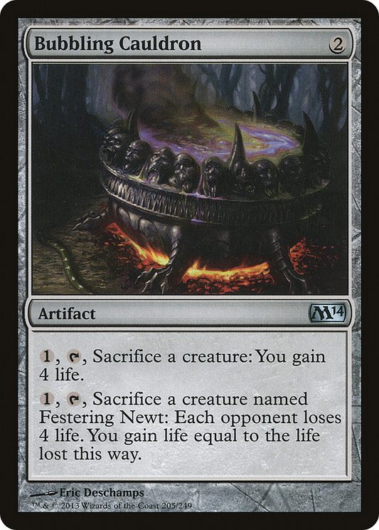 Bubbling Cauldron (205) Foil - Magic 2014