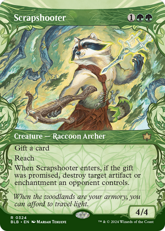 Scrapshooter (Showcase) [Bloomburrow] Foil