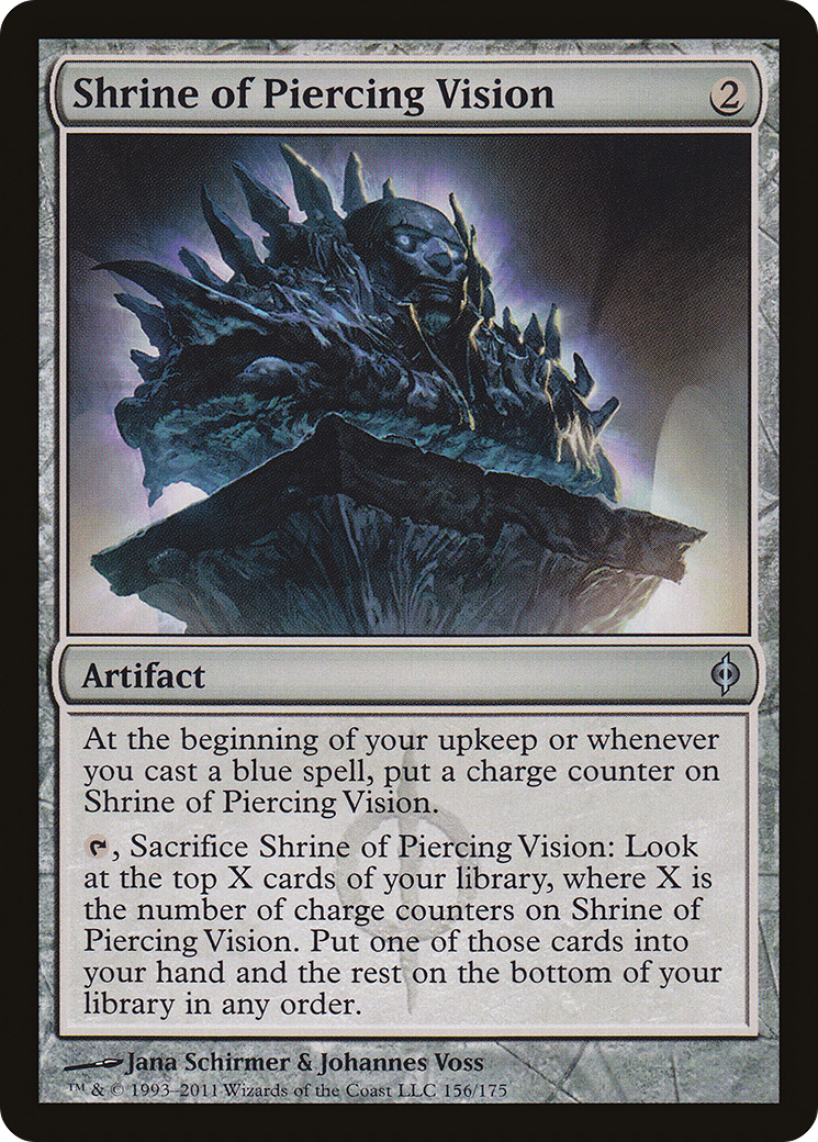 Shrine of Piercing Vision (156) - New Phyrexia