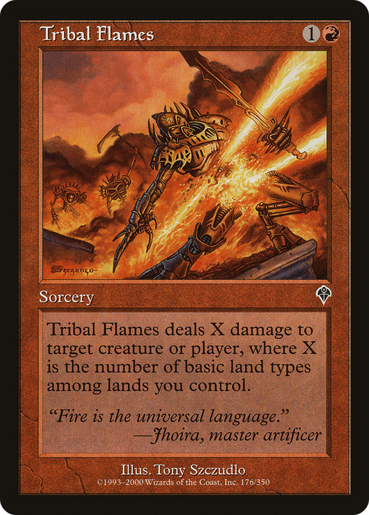 Tribal Flames [Invasion] Foil
