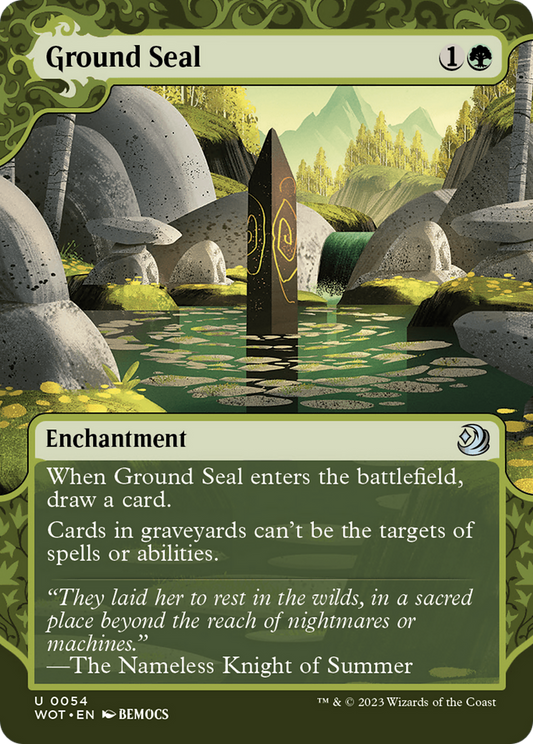 Ground Seal [Wilds of Eldraine: Enchanting Tales] Foil