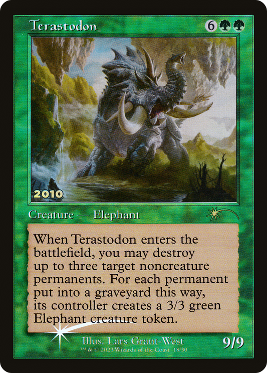 Terastodon (Retro) (018) Foil - 30th Anniversary Play Promos
