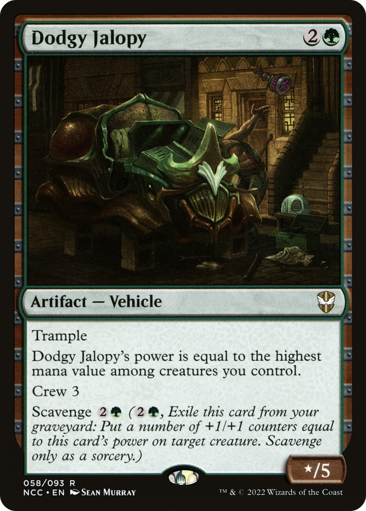 Dodgy Jalopy [Streets of New Capenna Commander] | Silver Goblin