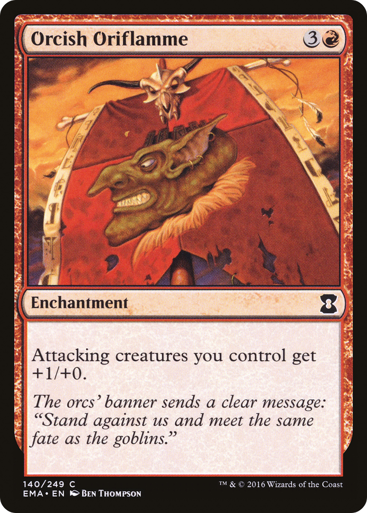 Orcish Oriflamme (140) - Eternal Masters