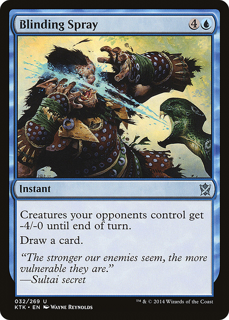 Blinding Spray (032) - Khans of Tarkir