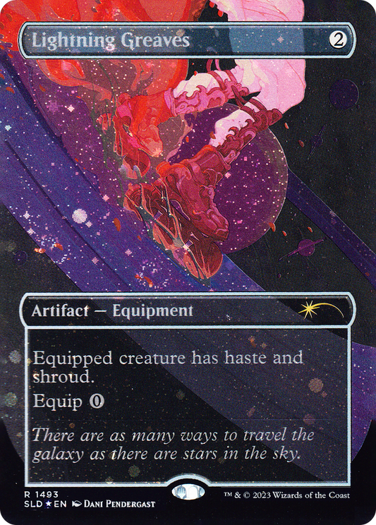Lightning Greaves (1493) Foil - Secret Lair Drop