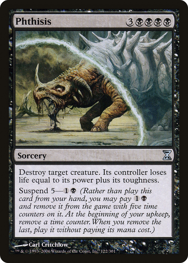 Phthisis (122) Foil - Time Spiral