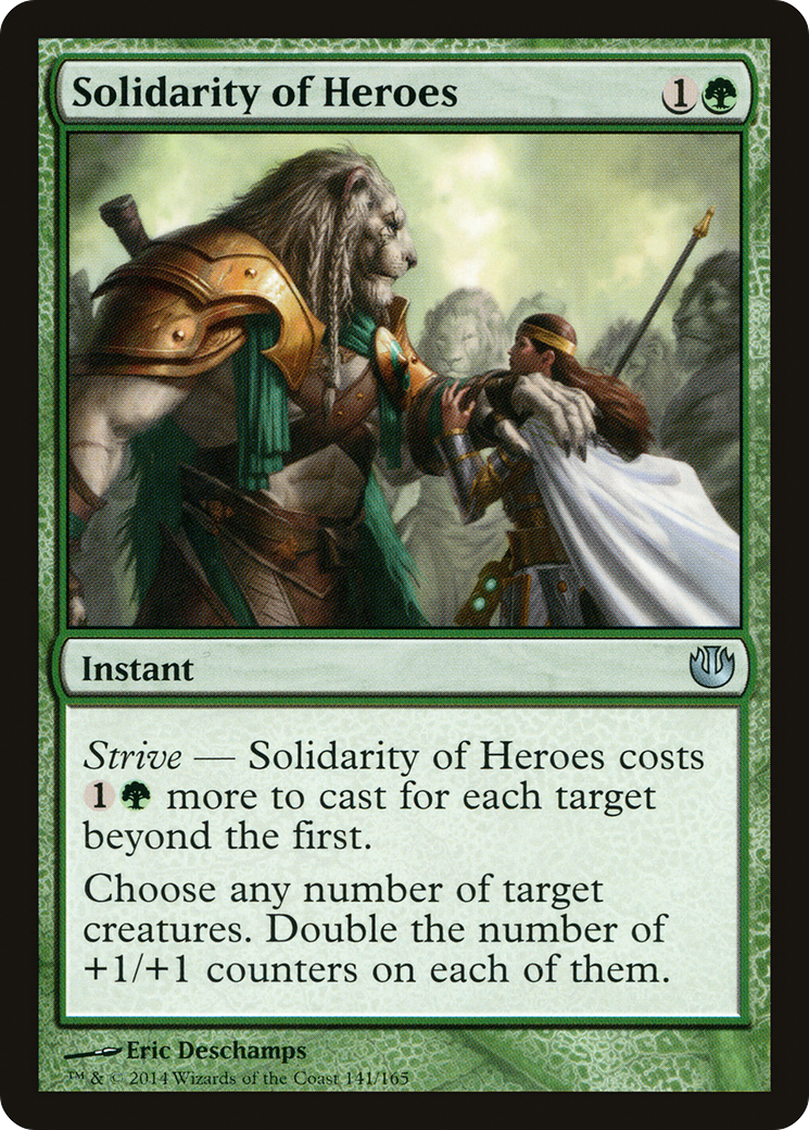 Solidarity of Heroes (141) Foil - Journey into Nyx