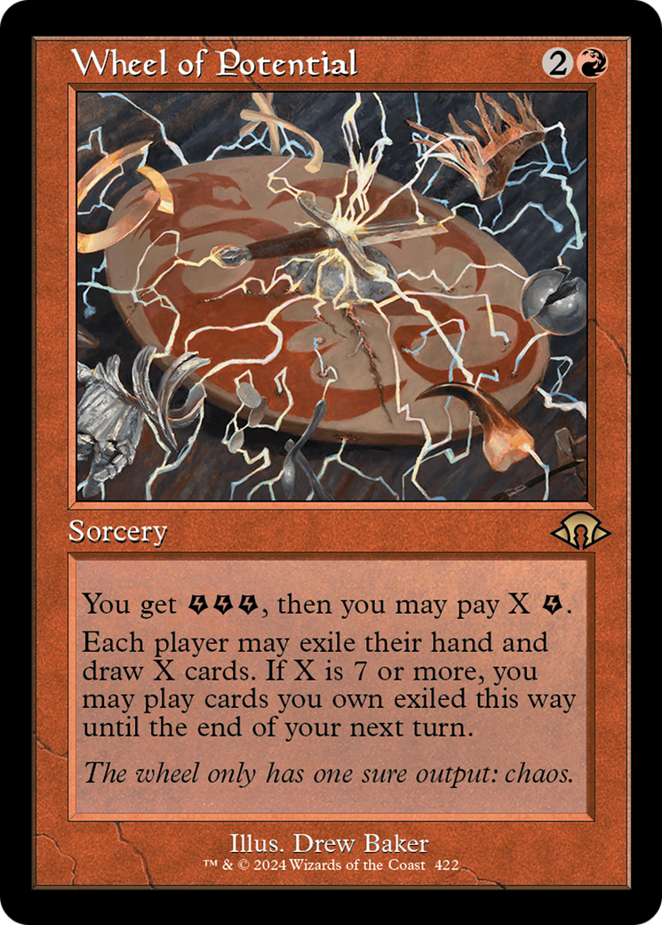 Wheel of Potential (Retro) (422) Foil - Modern Horizons 3