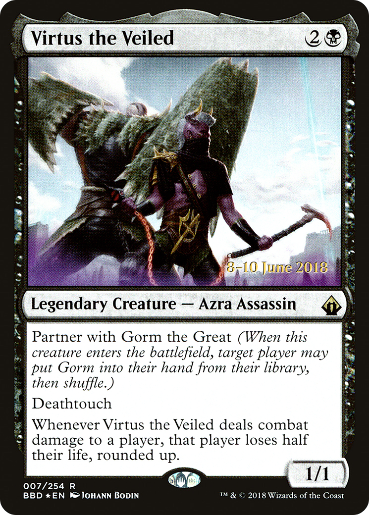 Virtus the Veiled (007) Foil - Battlebond Promos