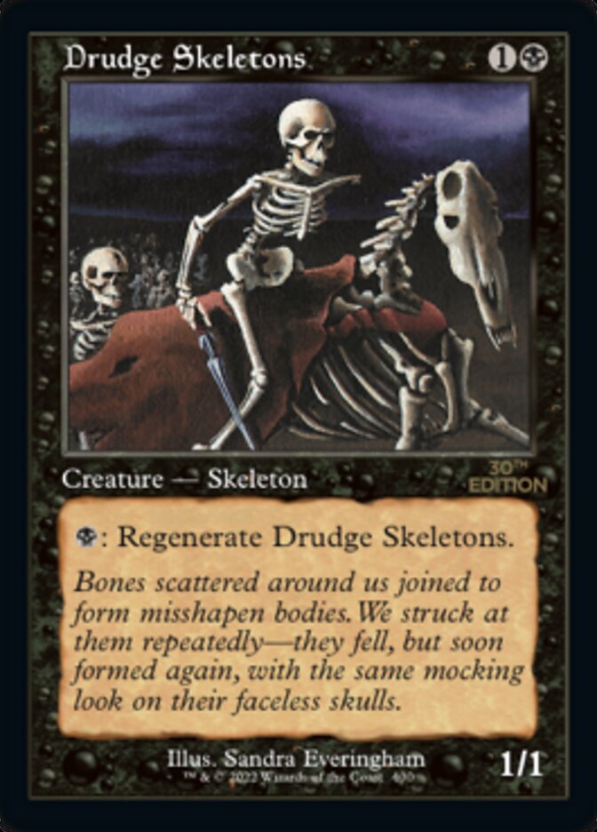 Drudge Skeletons (Retro) (400) - 30th Anniversary Edition