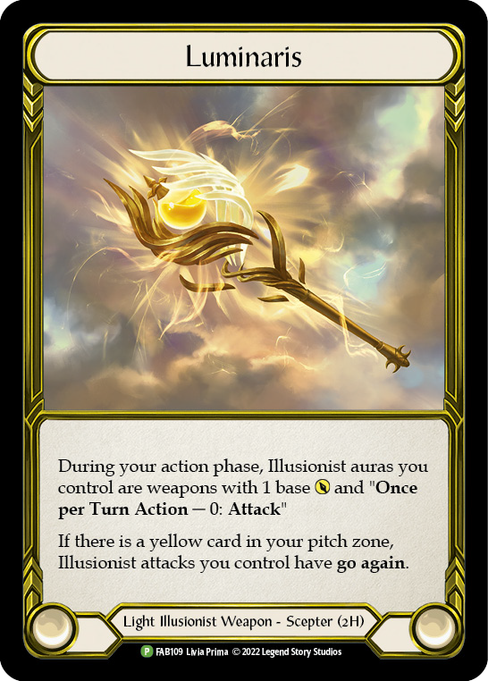 Luminaris (Golden) [FAB109] (Promo)  Cold Foil | Silver Goblin