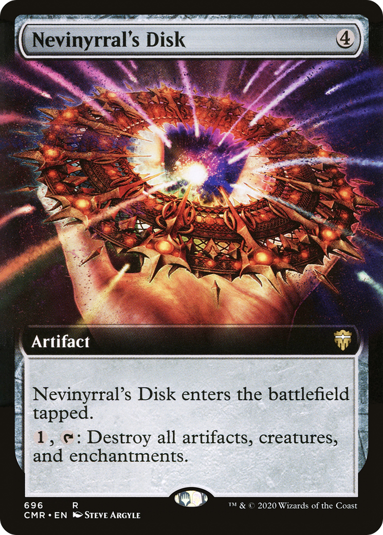 Nevinyrral's Disk (Extended Art) (696) - Commander Legends