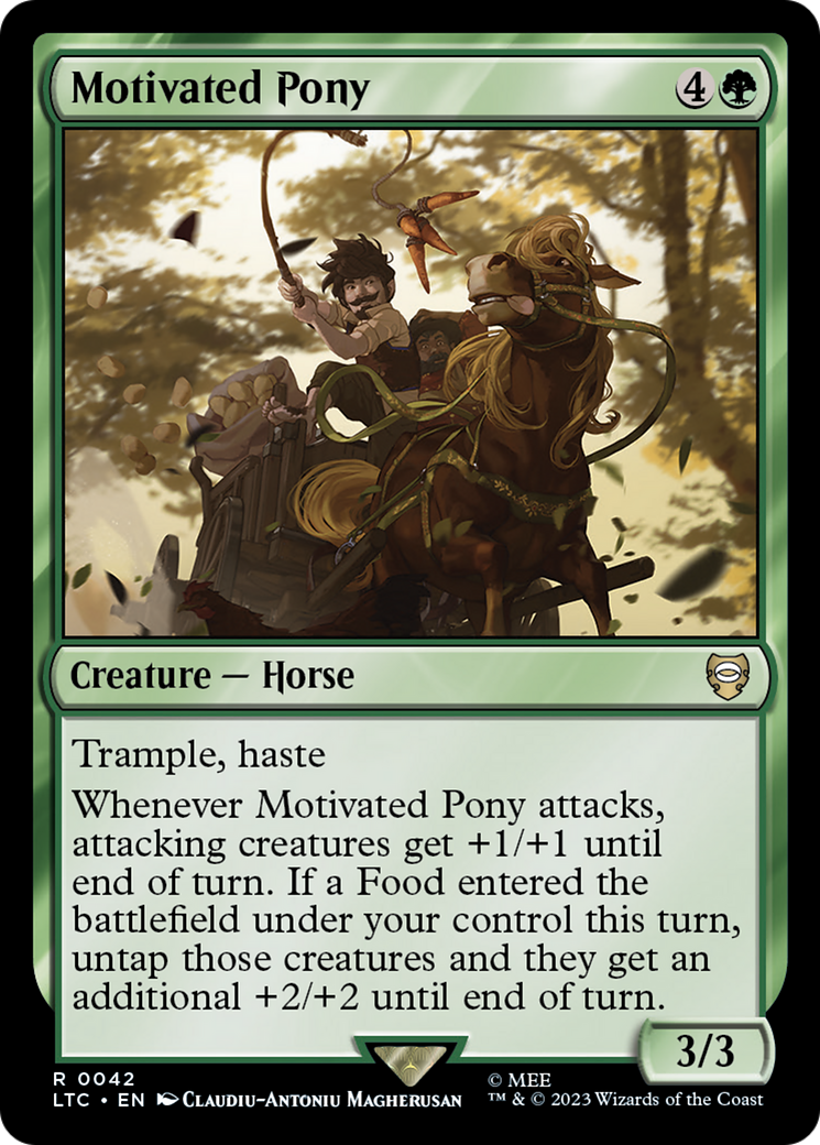 Motivated Pony (042) - Tales of Middle-earth Commander