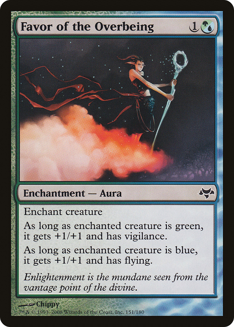 Favor of the Overbeing (151) Foil - Eventide