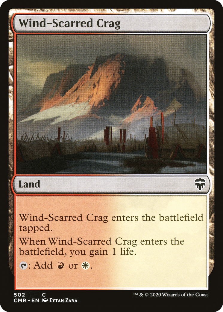 Wind-Scarred Crag (502) - Commander Legends