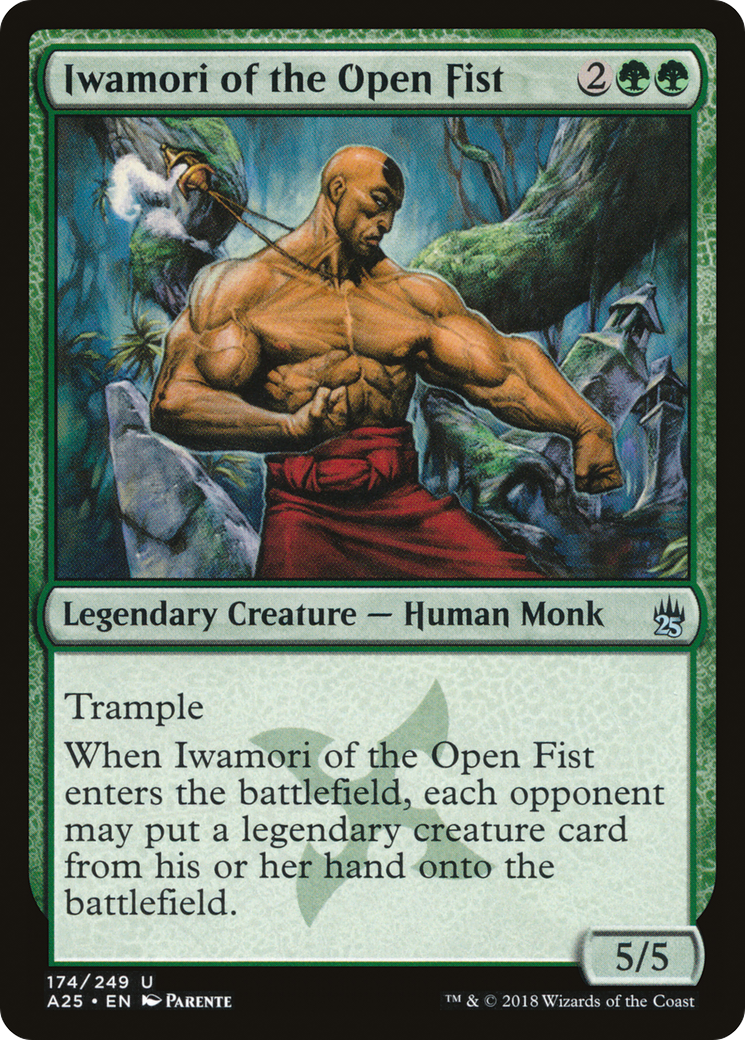 Iwamori of the Open Fist (174) Foil - Masters 25