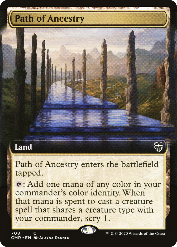 Path of Ancestry (Extended Art) (708) - Commander Legends