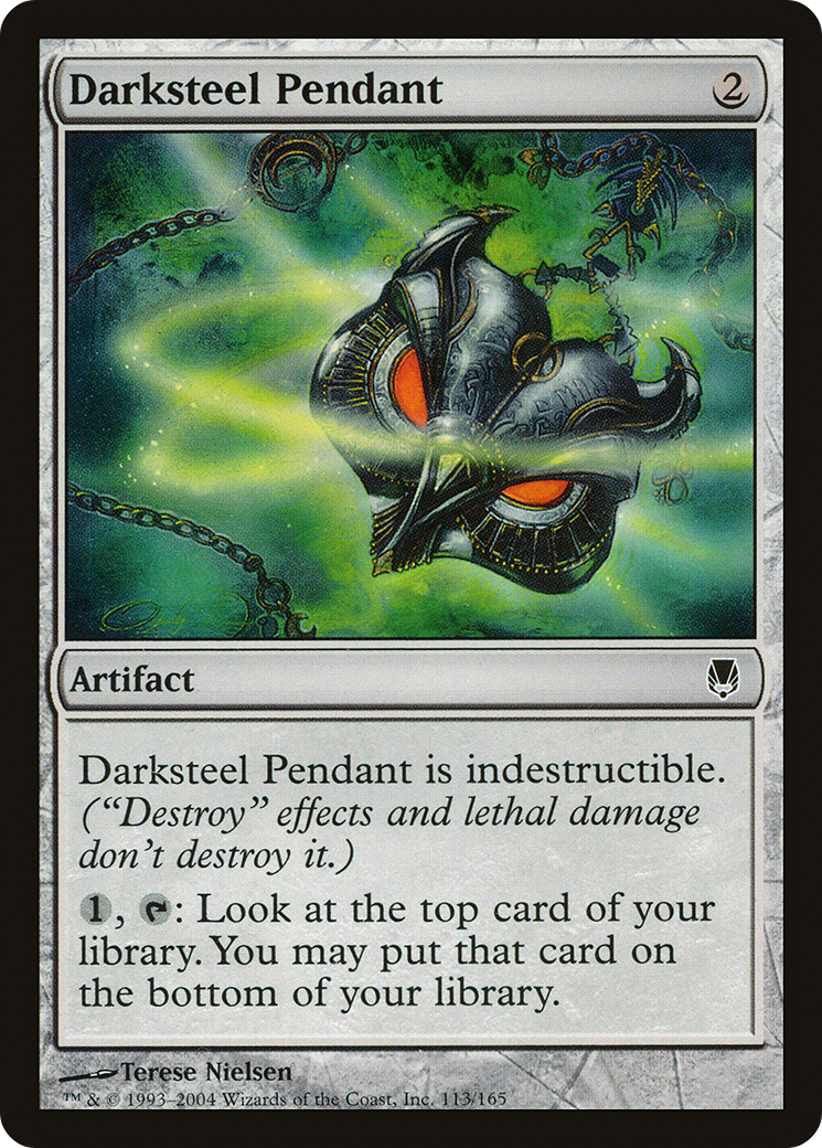 Darksteel Pendant (113) Foil - Darksteel