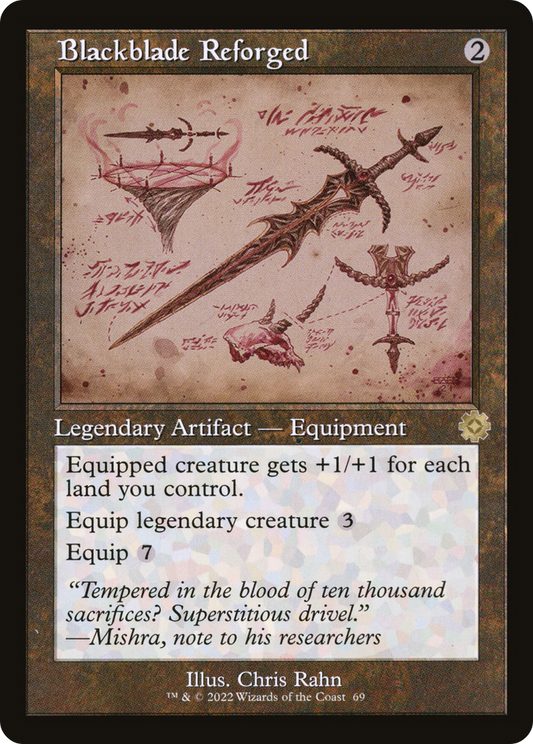 Blackblade Reforged (Retro) (069) - The Brothers' War Retro Artifacts
