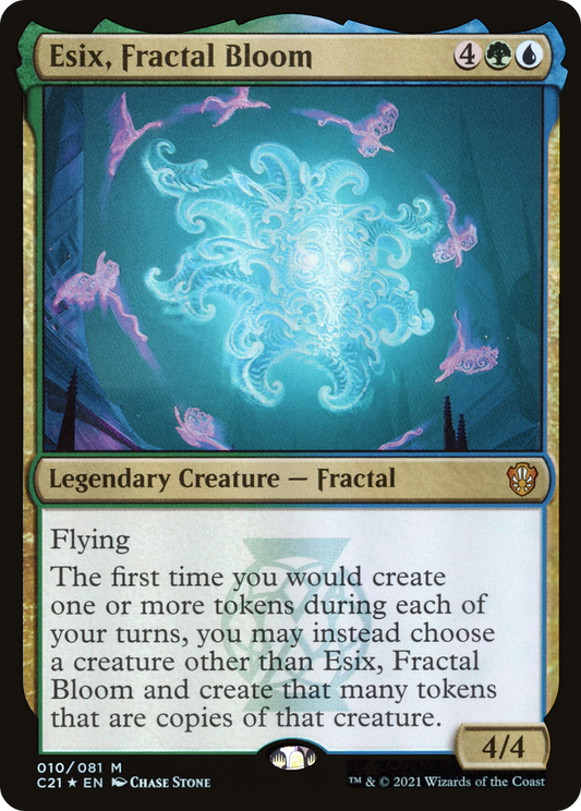 Esix, Fractal Bloom (010) Foil - Commander 2021