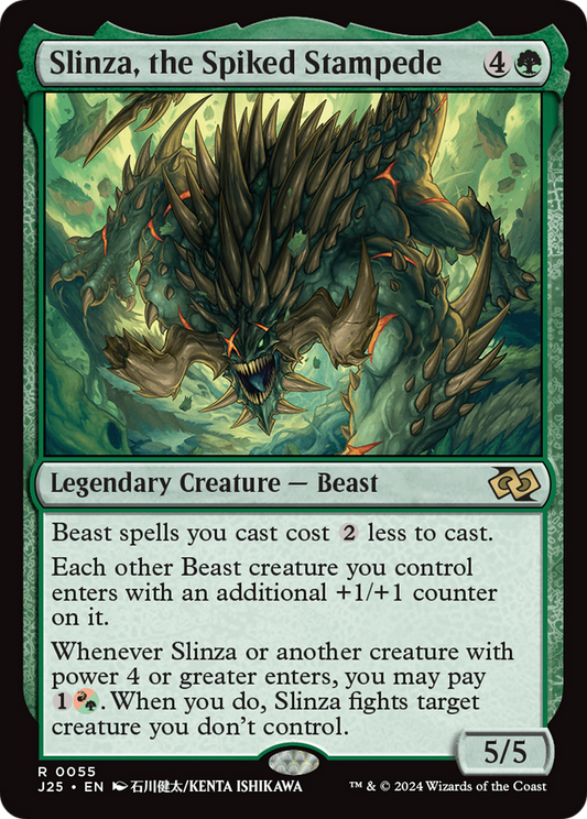Slinza, the Spiked Stampede (055)