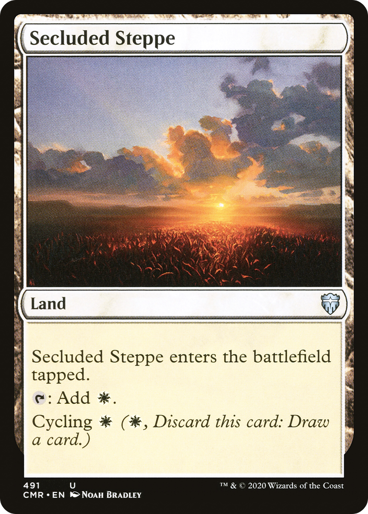 Secluded Steppe (491) - Commander Legends
