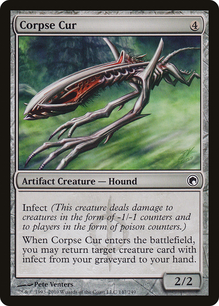 Corpse Cur [Scars of Mirrodin] | Silver Goblin