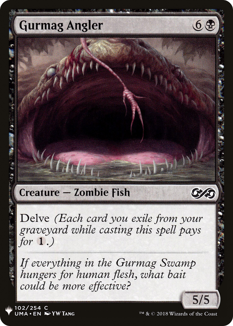 Gurmag Angler (UMA-102) - The List