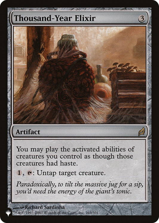Thousand-Year Elixir [The List]