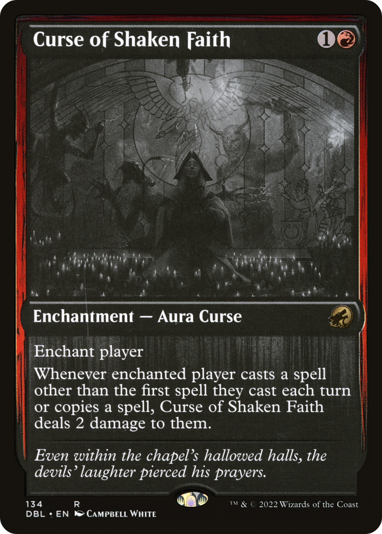 Curse of Shaken Faith (134) - Innistrad: Double Feature