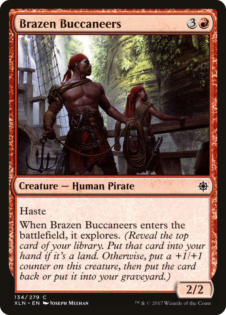Brazen Buccaneers (134) Foil - Ixalan