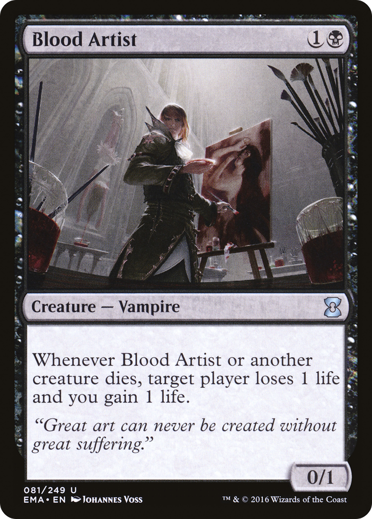 Blood Artist (081) Foil - Eternal Masters
