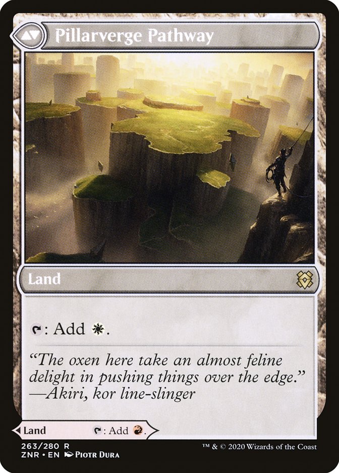 Needleverge Pathway (263) Foil - Zendikar Rising